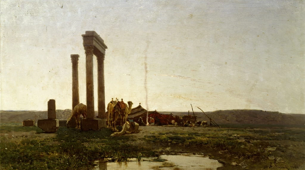Rovine di un tempio nel deserto - Palazzo della Pilotta, Parma
